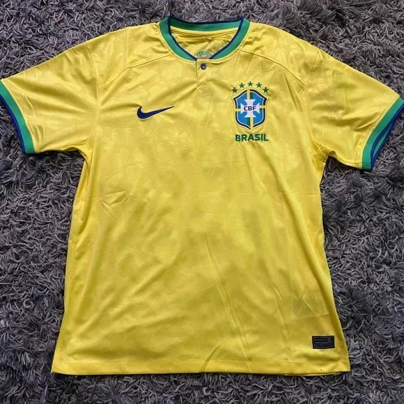 Nike Shirts Brazil Mens Soccer Jersey New 222 Players Brazil